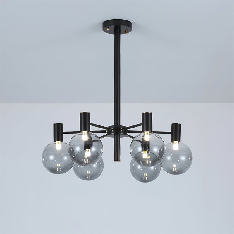 Selva Black Chandelier - Vakkerlight