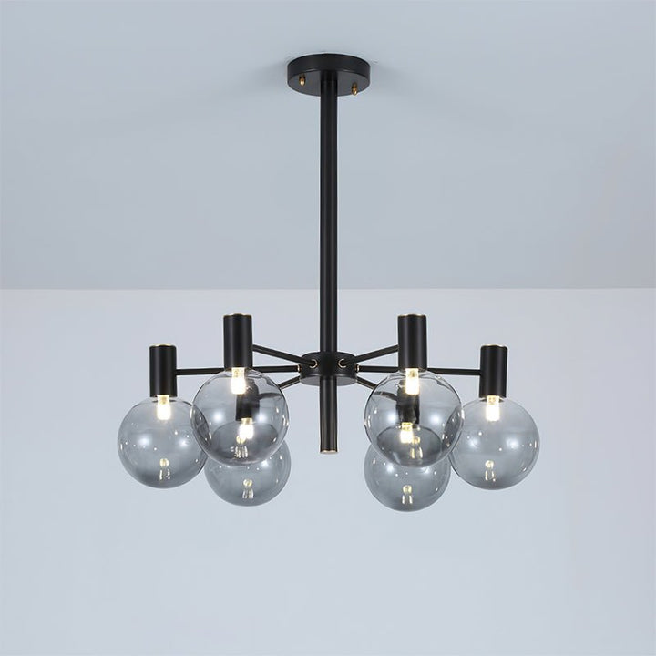 Selva Black Chandelier - Vakkerlight