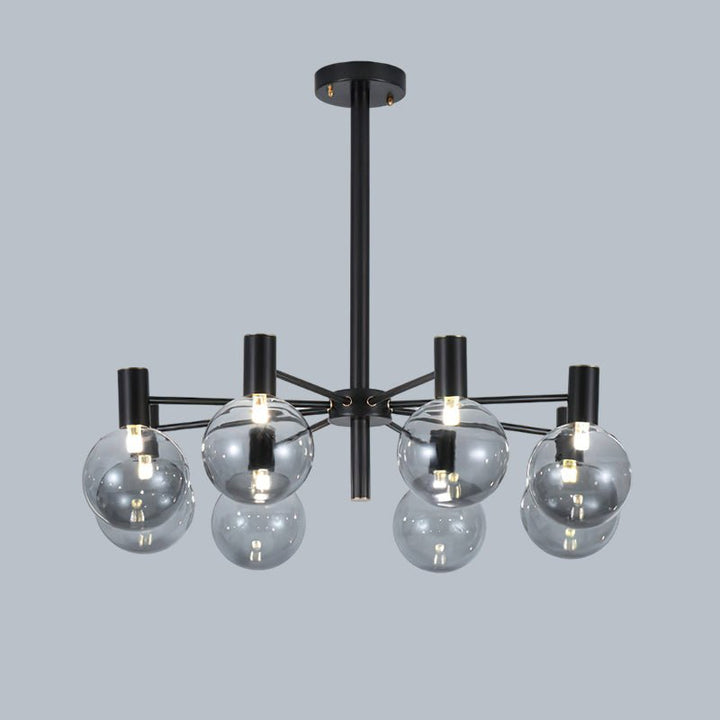 Selva Black Chandelier - Vakkerlight