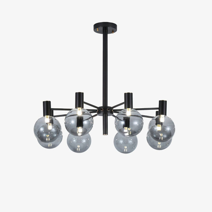 Selva Black Chandelier - Vakkerlight