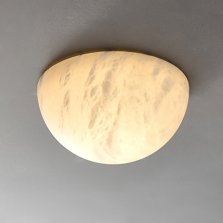 Semicircular Alabaster Wall Lamp - Vakkerlight