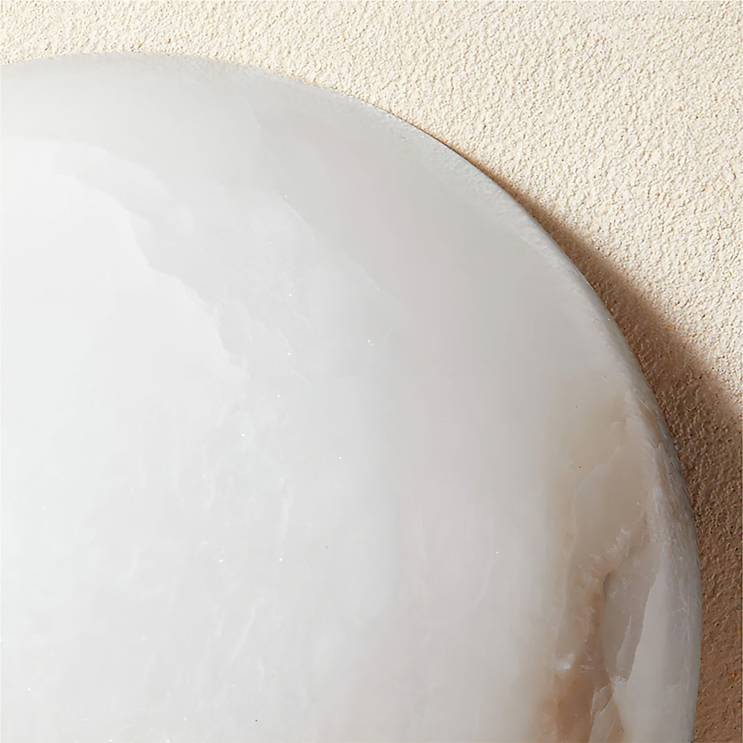 Semicircular Alabaster Wall Lamp - Vakkerlight