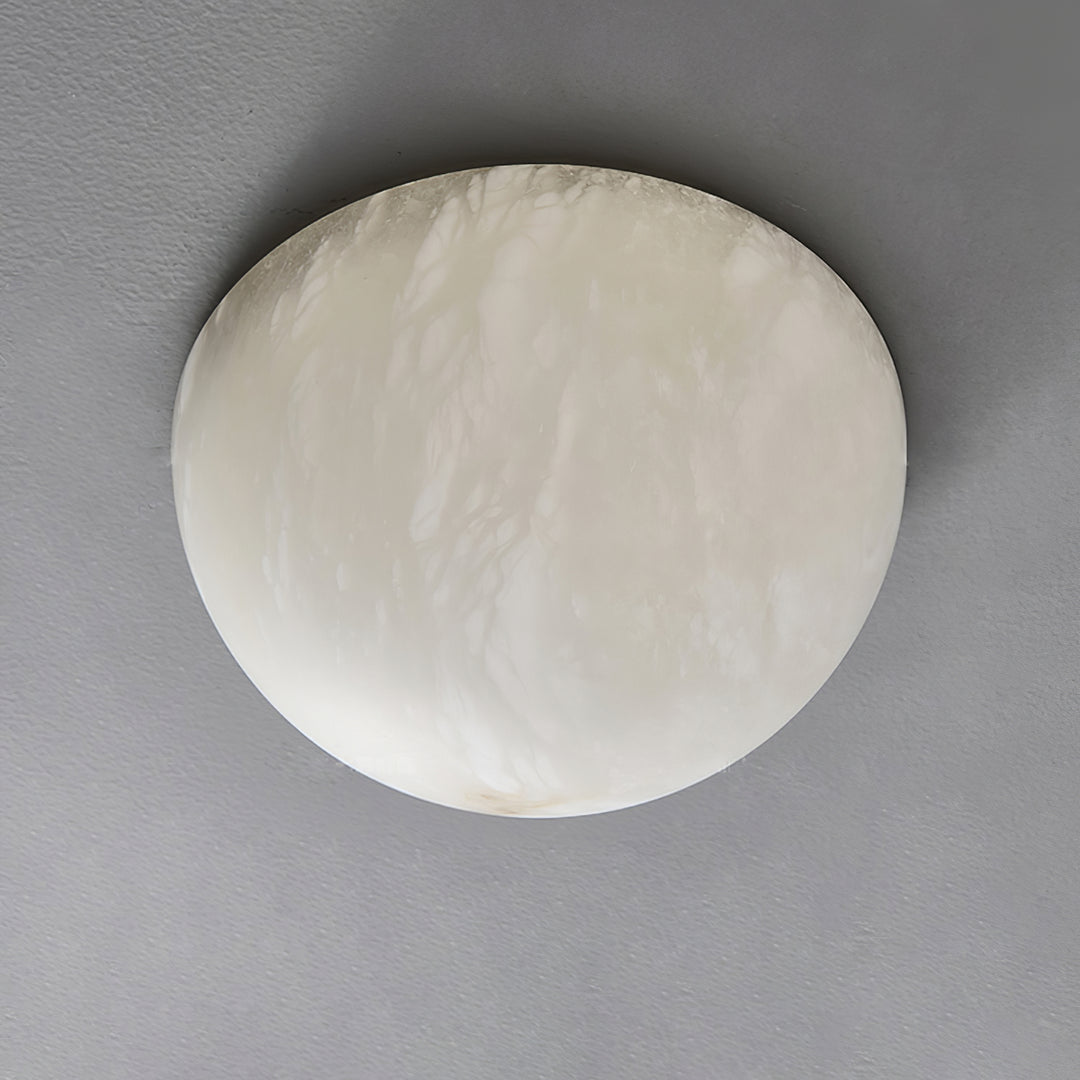 Semicircular Alabaster Wall Lamp - Vakkerlight