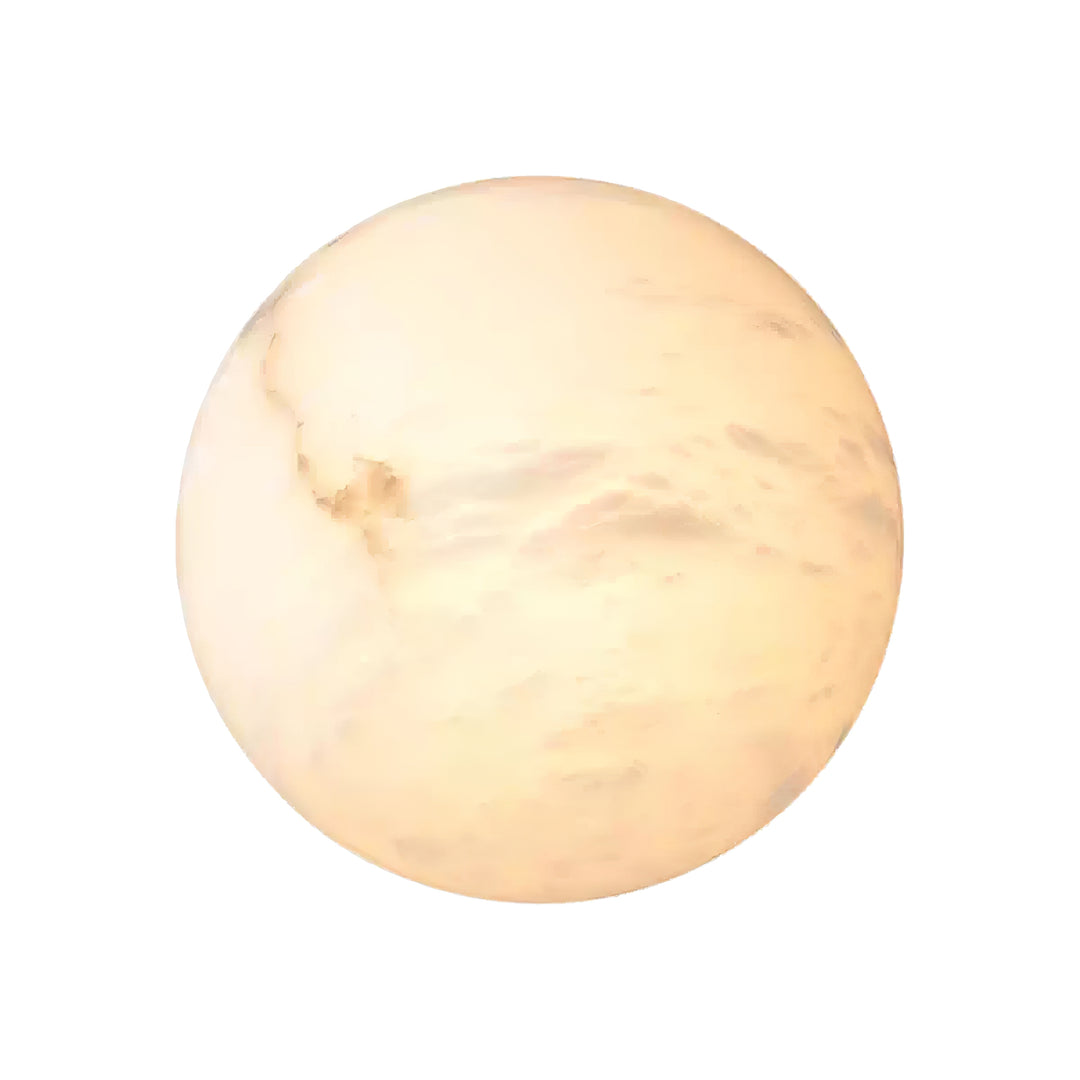 Semicircular Alabaster Wall Lamp - Vakkerlight