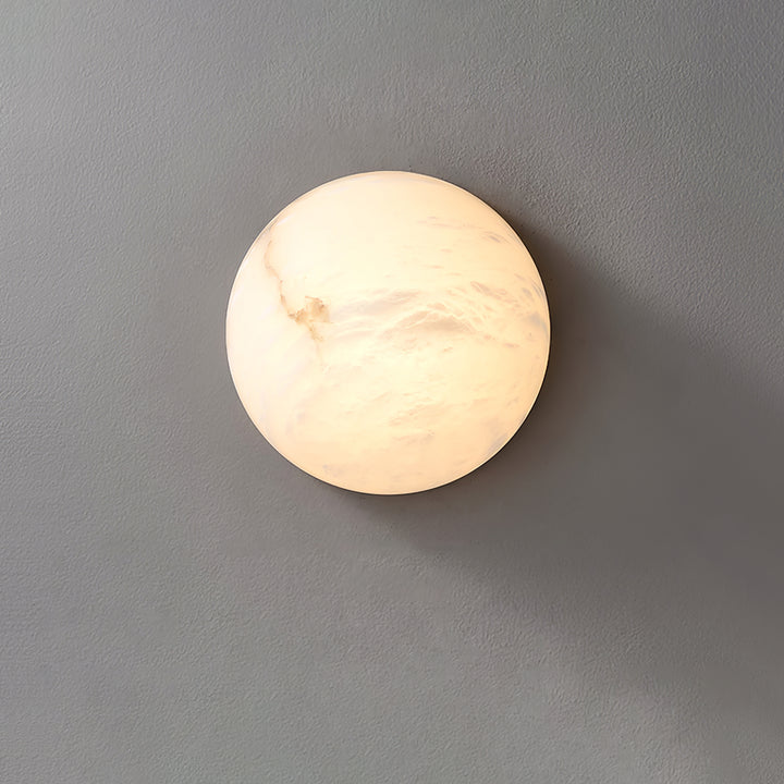 Semicircular Alabaster Wall Lamp - Vakkerlight