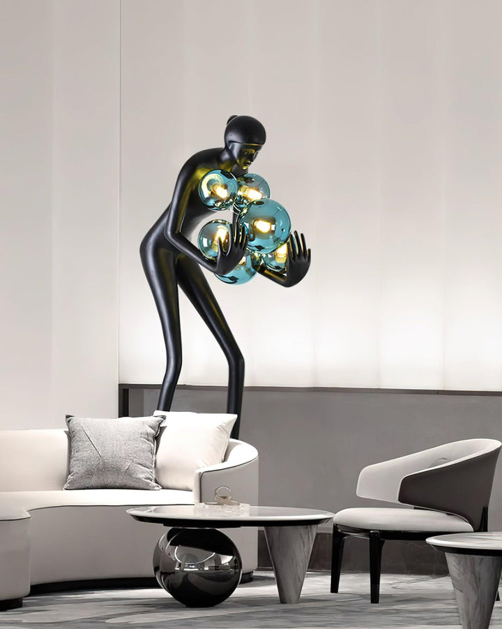 Sentinel Sculpture Floor Lamp - Vakkerlight