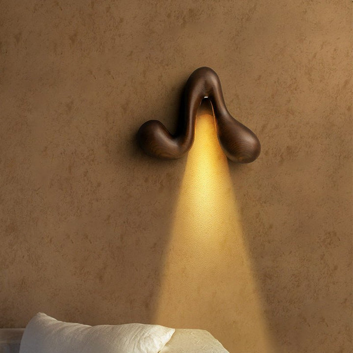 Sera Flow Wood Wall Light - Vakkerlight