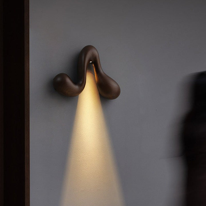 Sera Flow Wood Wall Light - Vakkerlight