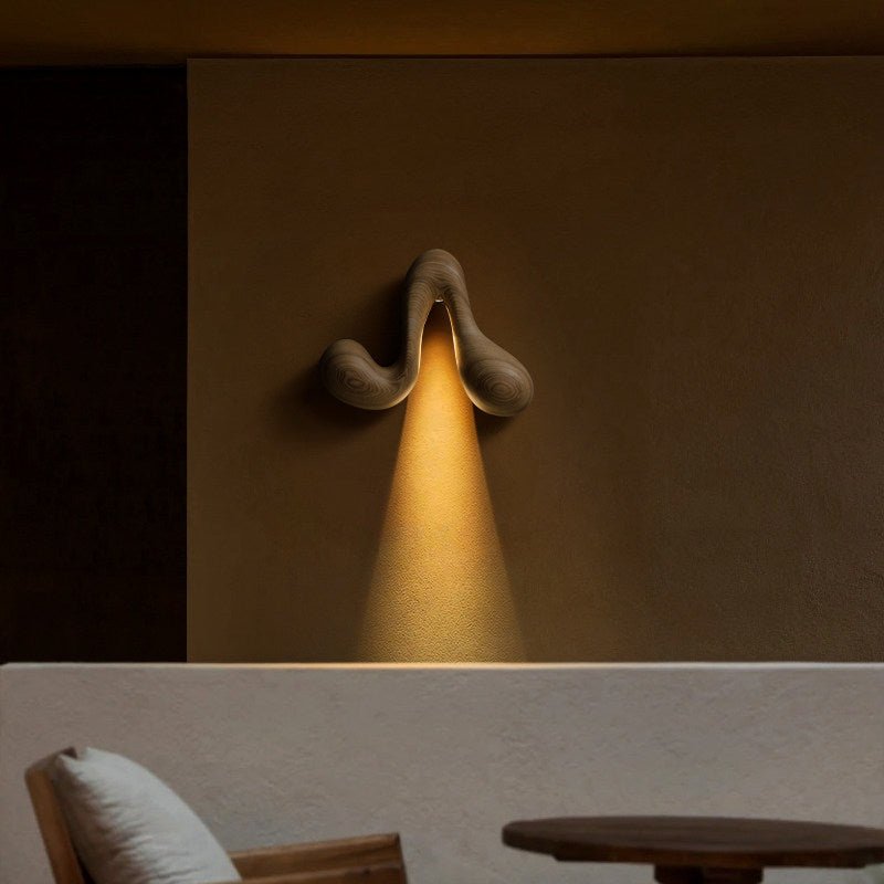Sera Flow Wood Wall Light - Vakkerlight