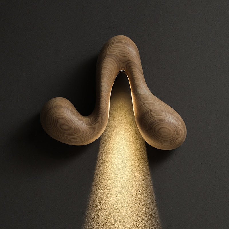 Sera Flow Wood Wall Light - Vakkerlight