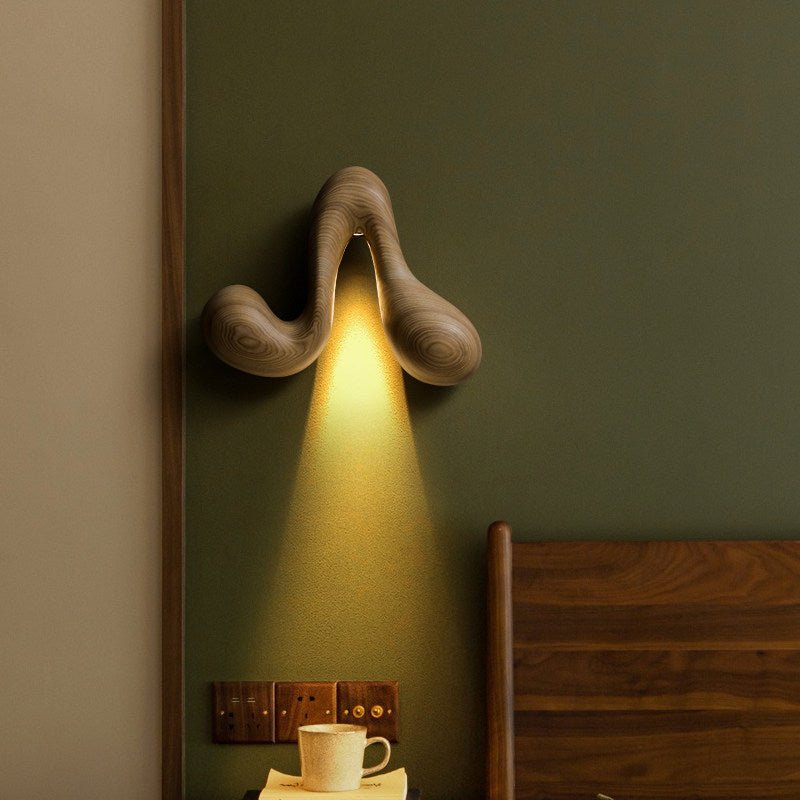 Sera Flow Wood Wall Light - Vakkerlight
