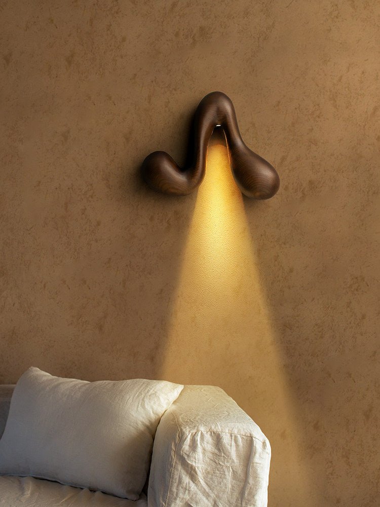 Sera Flow Wood Wall Light - Vakkerlight