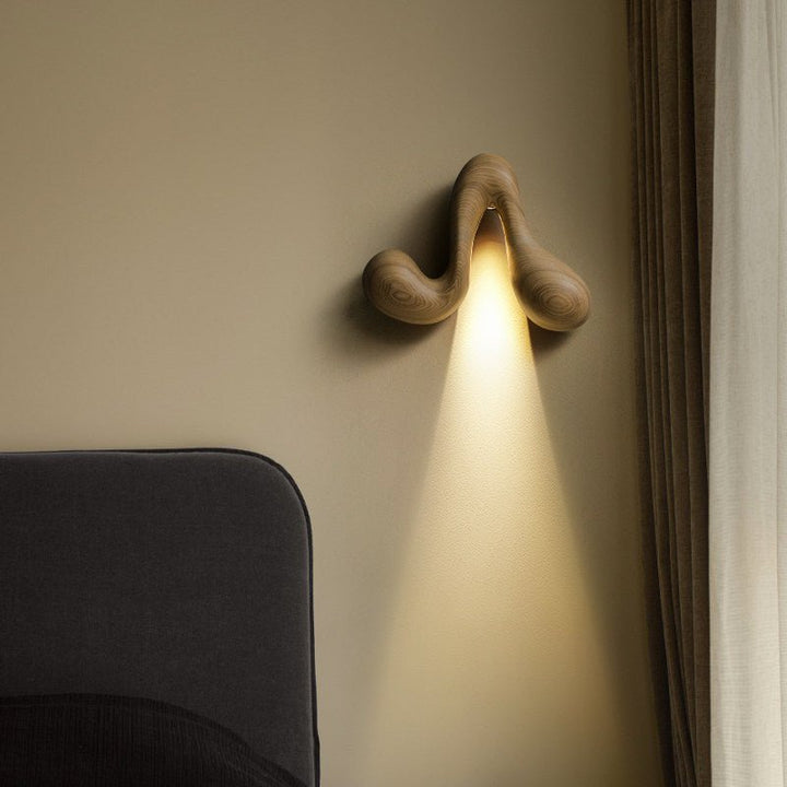 Sera Flow Wood Wall Light - Vakkerlight