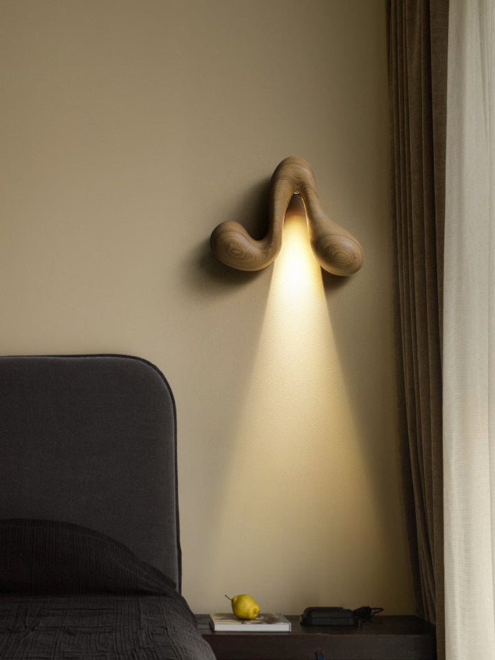 Sera Flow Wood Wall Light - Vakkerlight