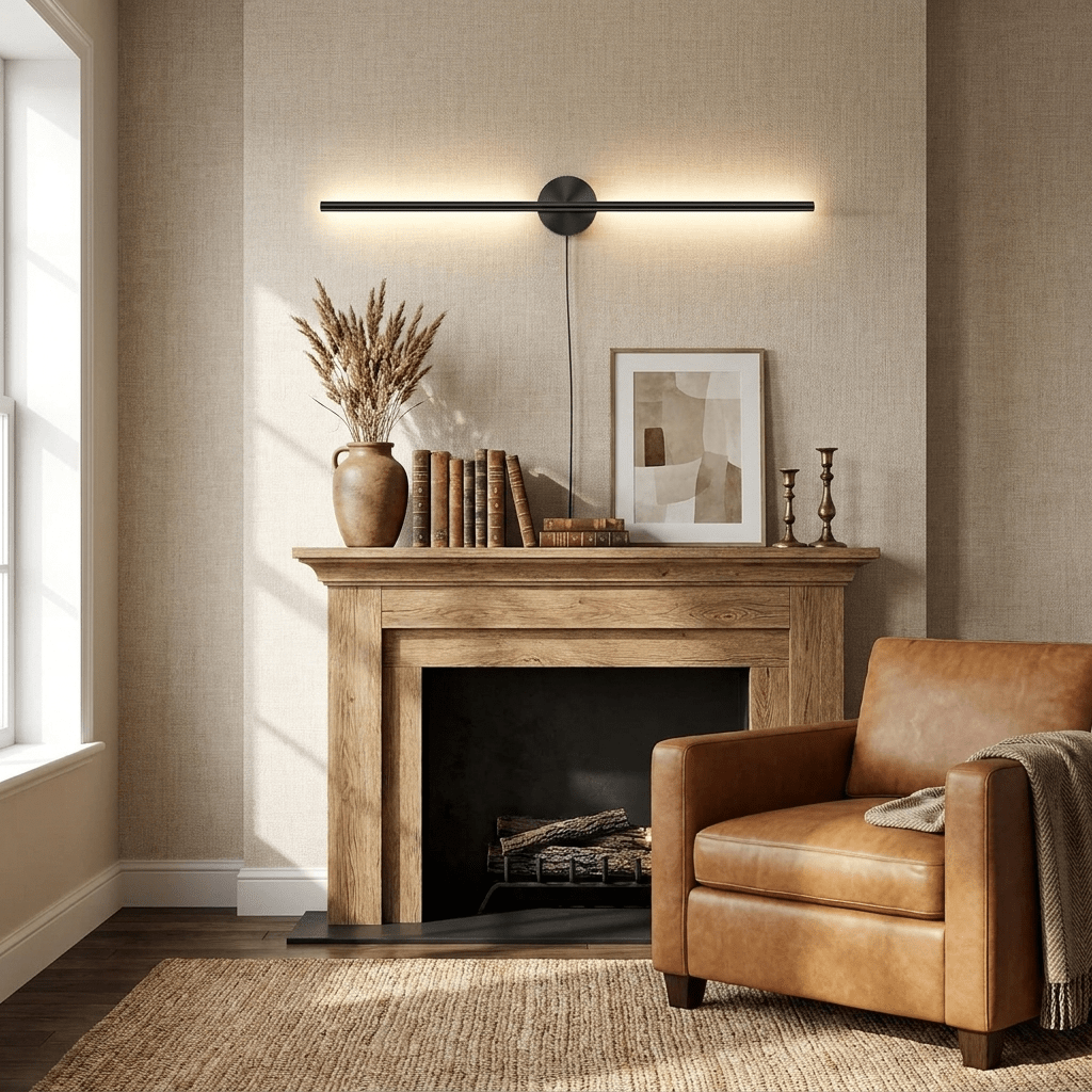 Seraphina Linear Plug-in Wall Sconce - Vakkerlight