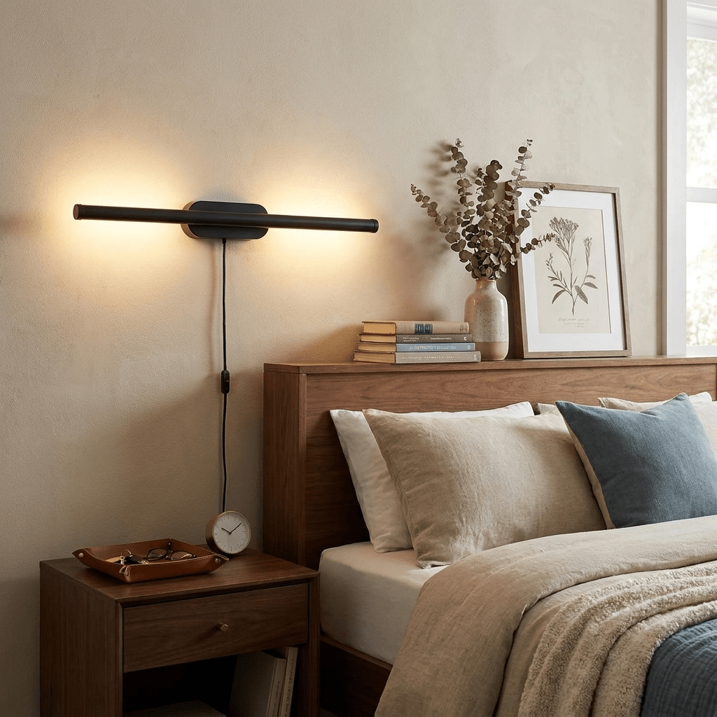 Seraphina Linear Plug-in Wall Sconce - Vakkerlight