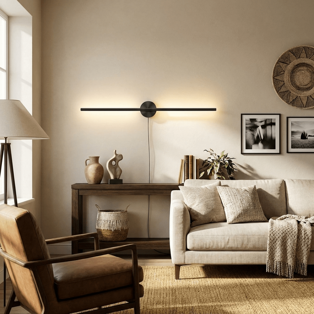 Seraphina Linear Plug-in Wall Sconce - Vakkerlight