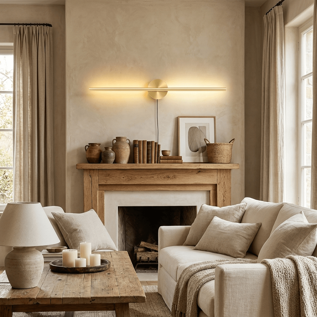 Seraphina Linear Plug-in Wall Sconce - Vakkerlight