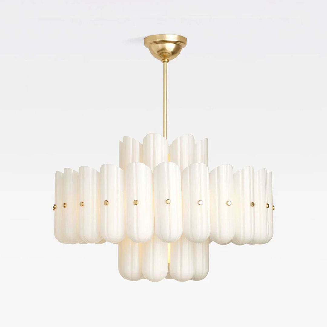 Seraphine Fluted Glass Chandelier - Vakkerlight