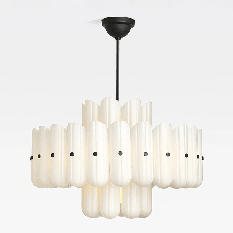 Seraphine Fluted Glass Chandelier - Vakkerlight
