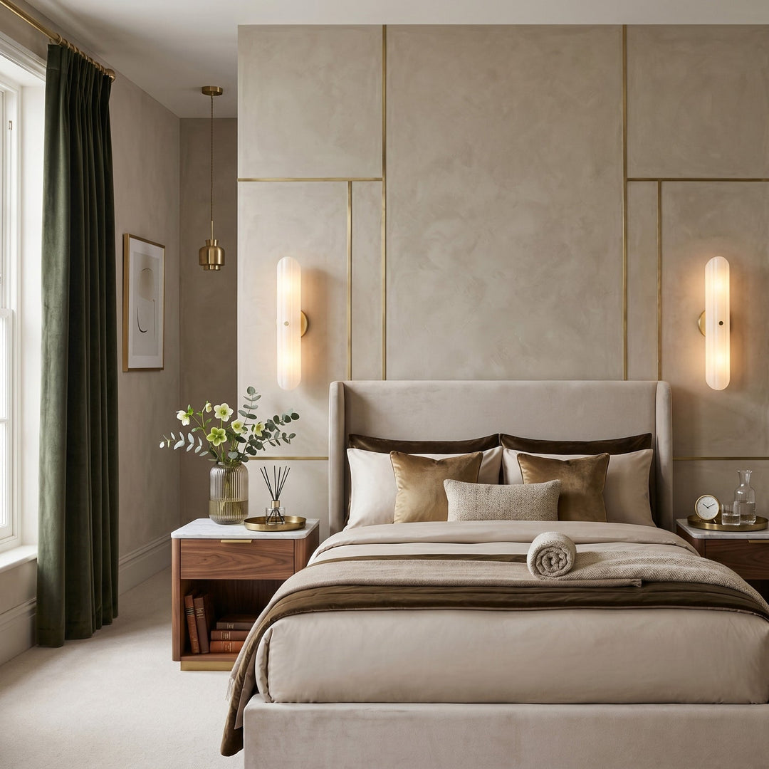 Seraphine Fluted Glass Wall Sconce - Vakkerlight
