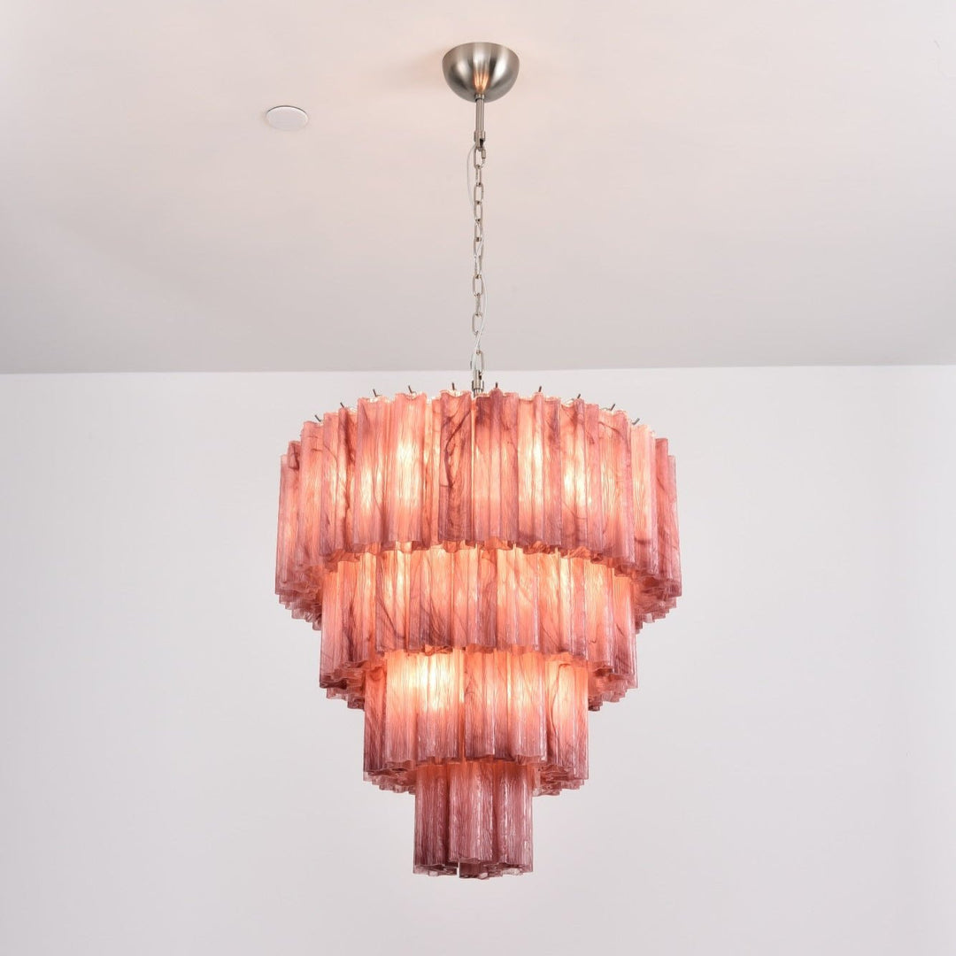 Serava Cascade Murano Chandelier - Vakkerlight