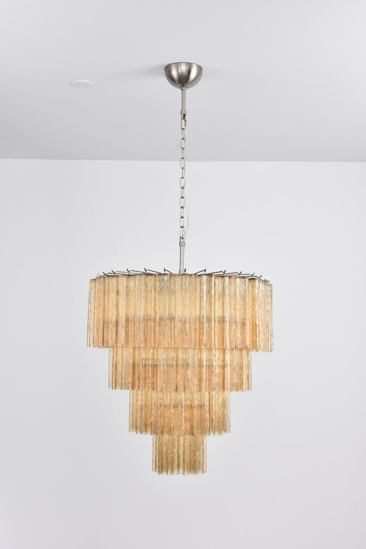 Serava Cascade Murano Chandelier - Vakkerlight