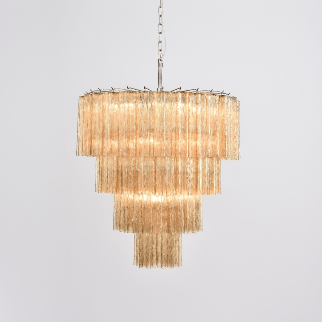 Serava Cascade Murano Chandelier - Vakkerlight