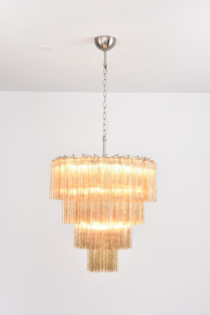 Serava Cascade Murano Chandelier - Vakkerlight