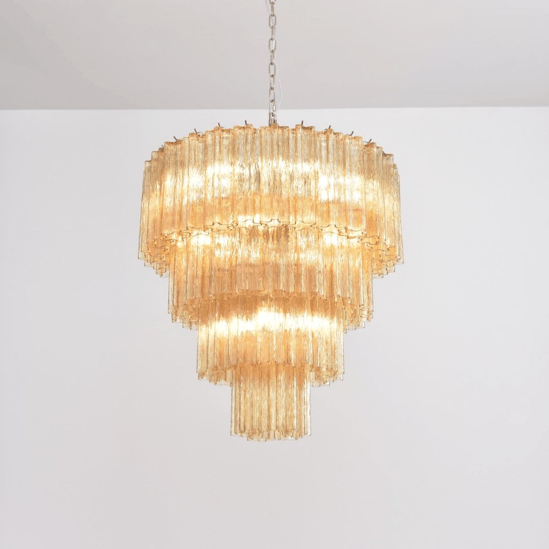 Serava Cascade Murano Chandelier - Vakkerlight