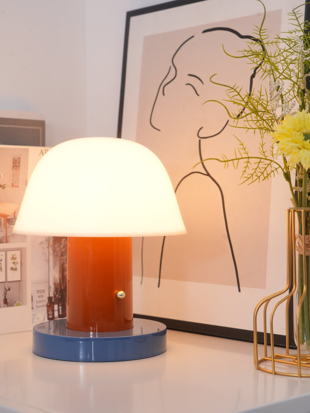 Kabellose Lampe „Mushroom Bliss“