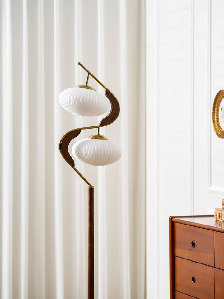 Serenita Double Shade Floor Lamp