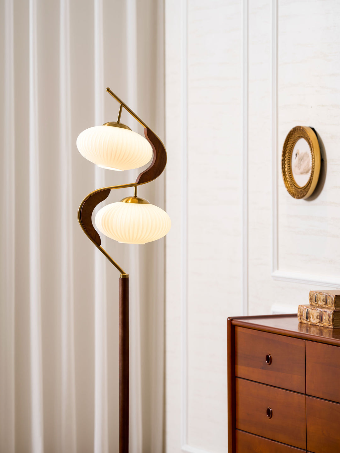 Serenita Double Shade Floor Lamp