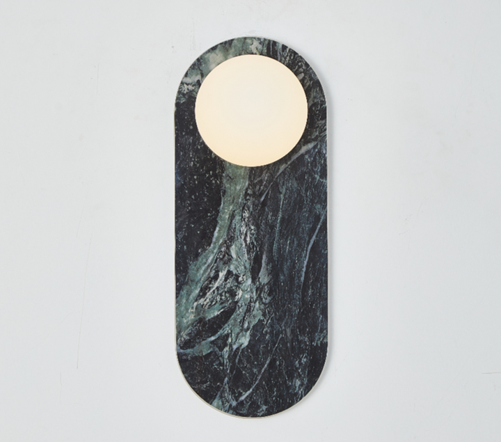 Serenne Stone Capsule Wall Sconce
