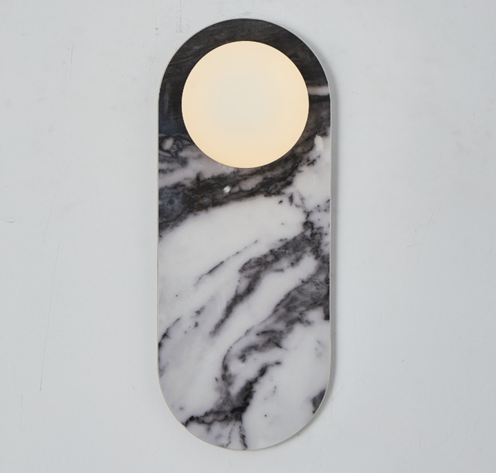 Serenne Stone Capsule Wall Sconce