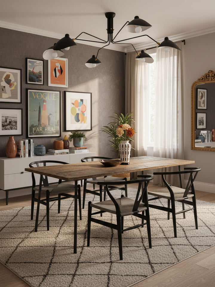 Serge Mouille Ceiling Light A - Vakkerlight