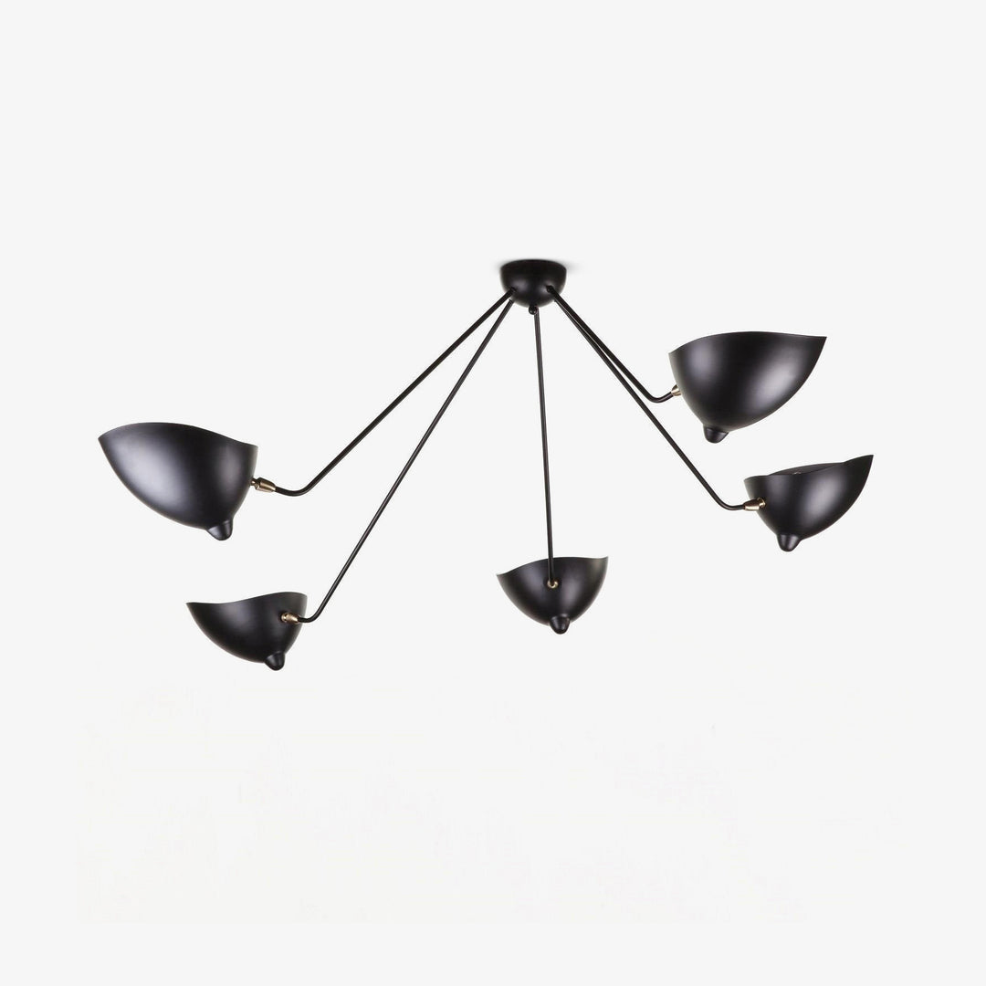 Serge Mouille Ceiling Lamp B - Vakkerlight