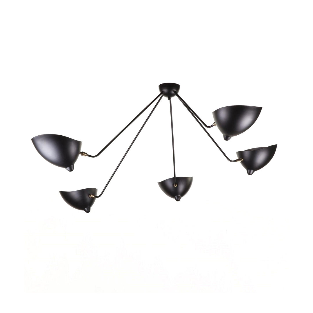 Serge Mouille Ceiling Lamp B - Vakkerlight