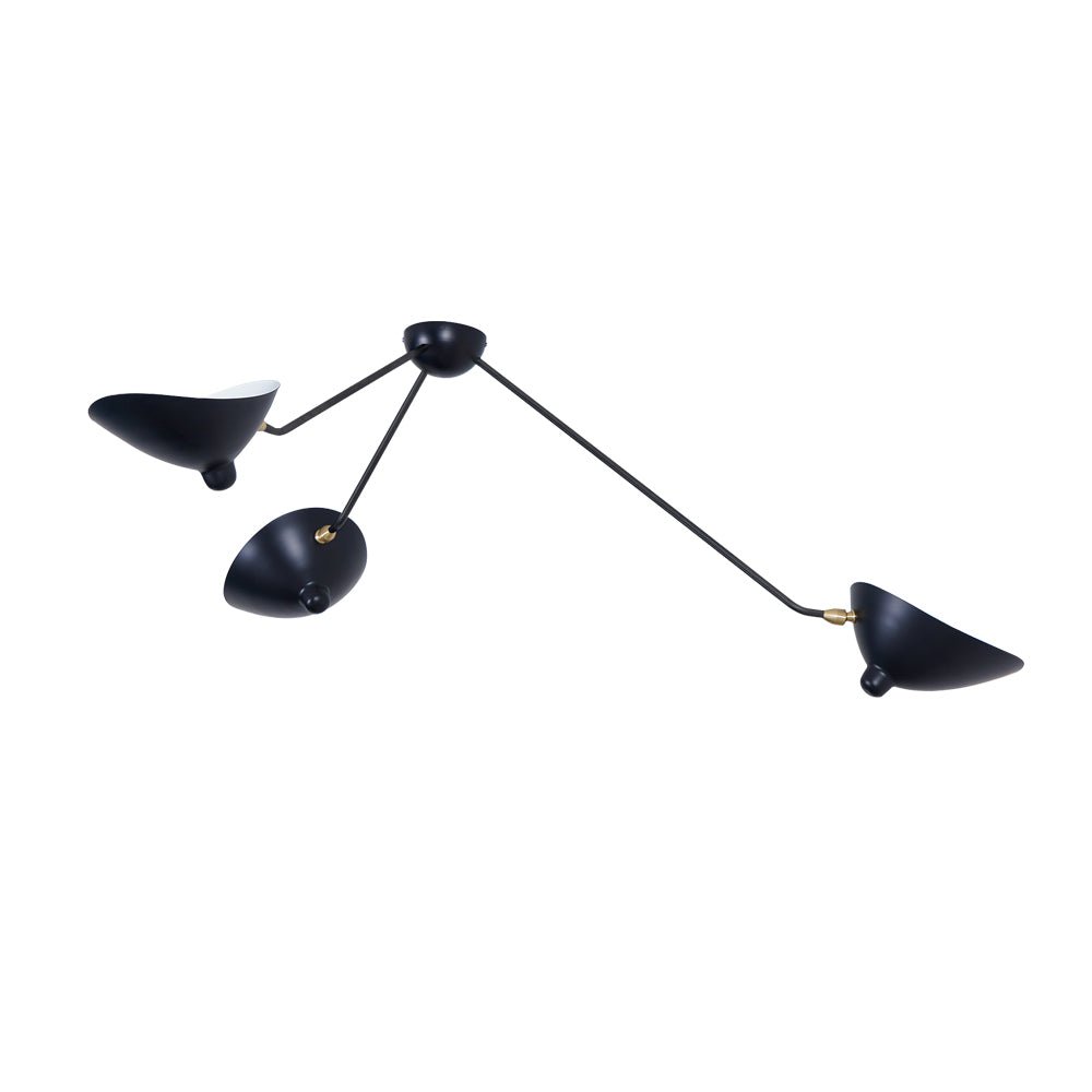 Serge Mouille Ceiling Lamp B - Vakkerlight