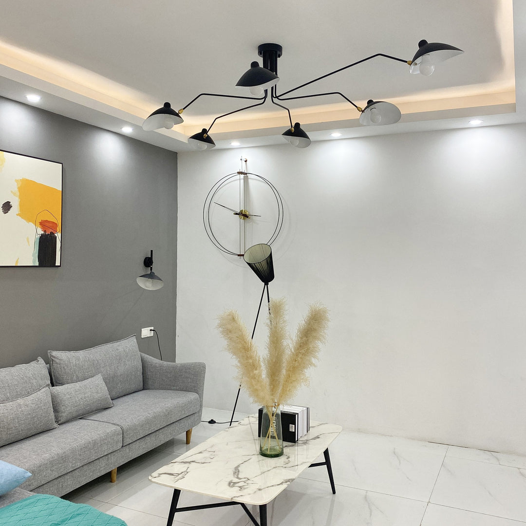 Serge Mouille Ceiling Light A - Vakkerlight