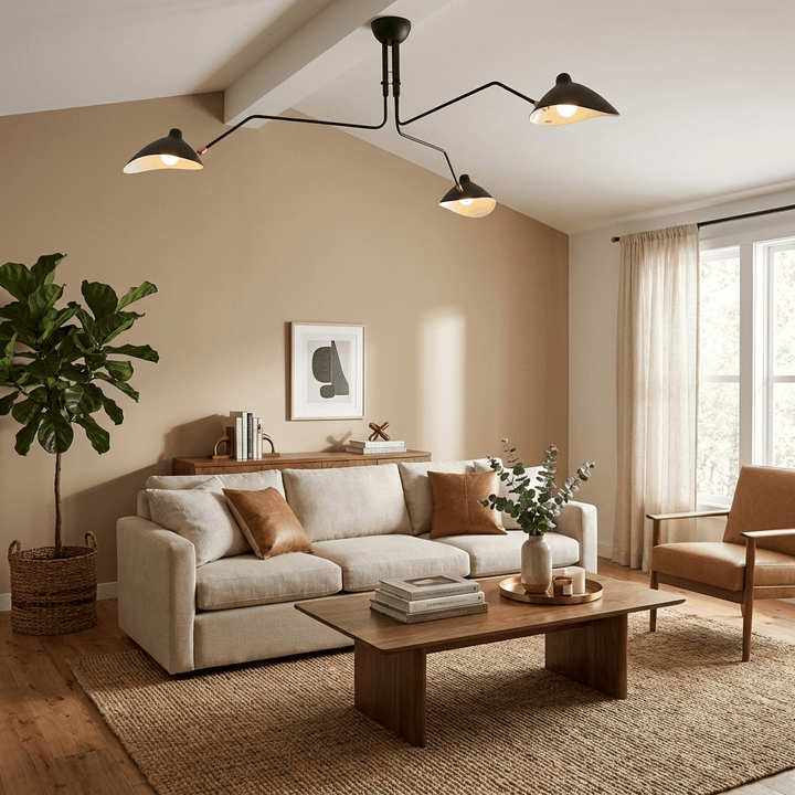 Serge Mouille Ceiling Light A - Vakkerlight