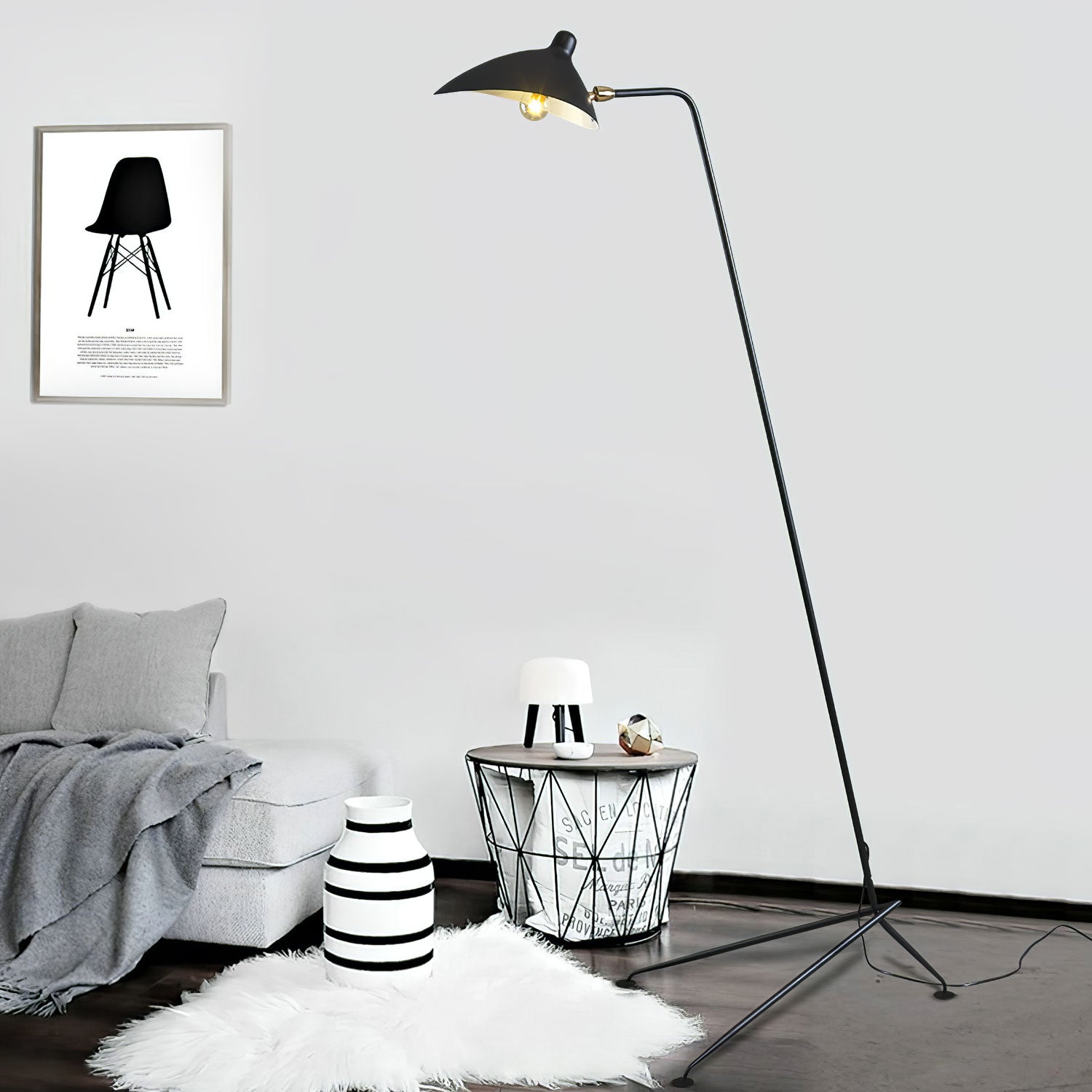 Serge Mouille Floor Lamp – Vakkerlight