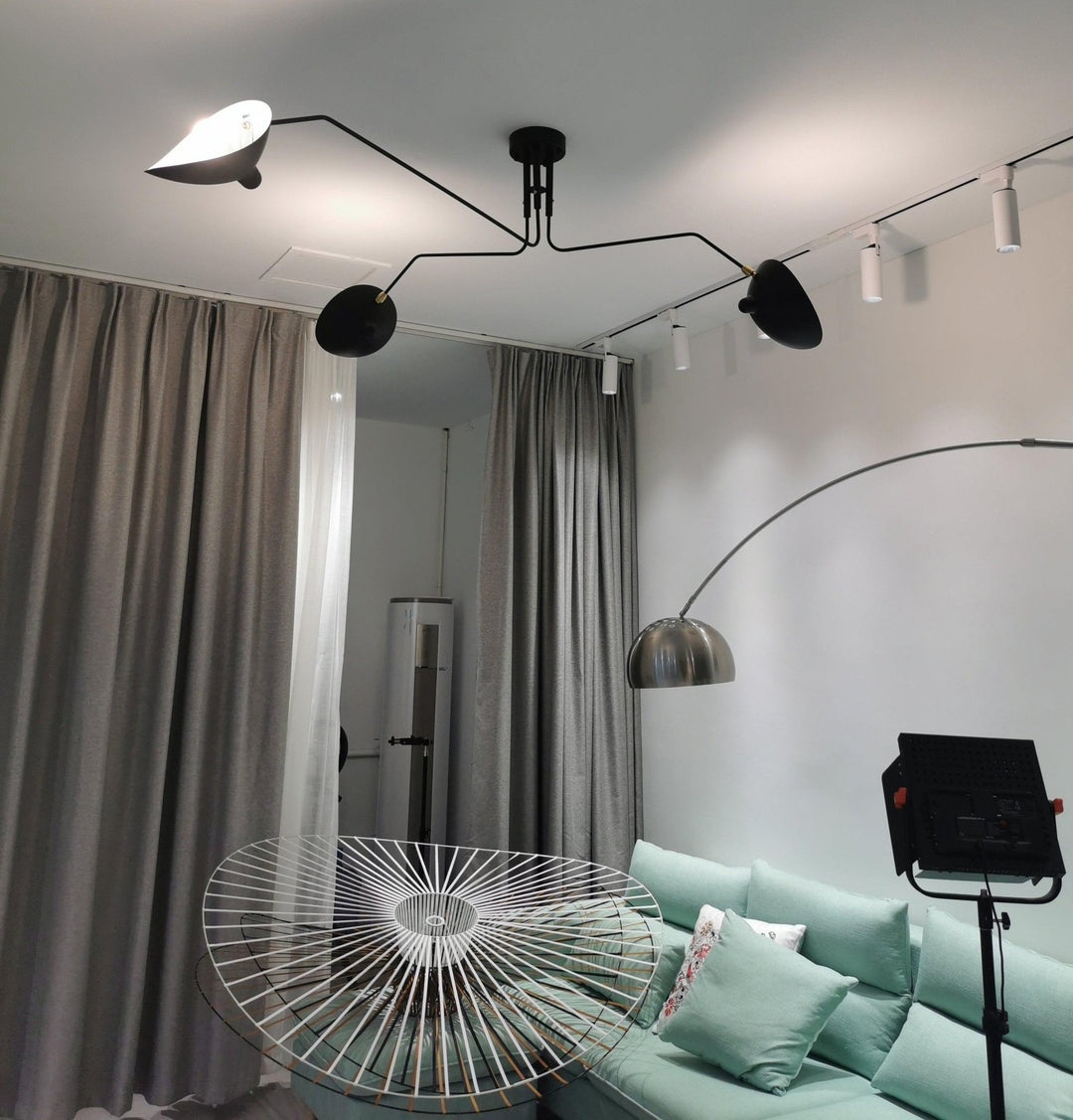 Serge Mouille Ceiling Light A - Vakkerlight