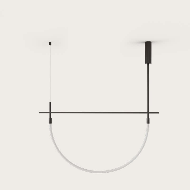 Serpentine Halo Chandelier - Vakkerlight