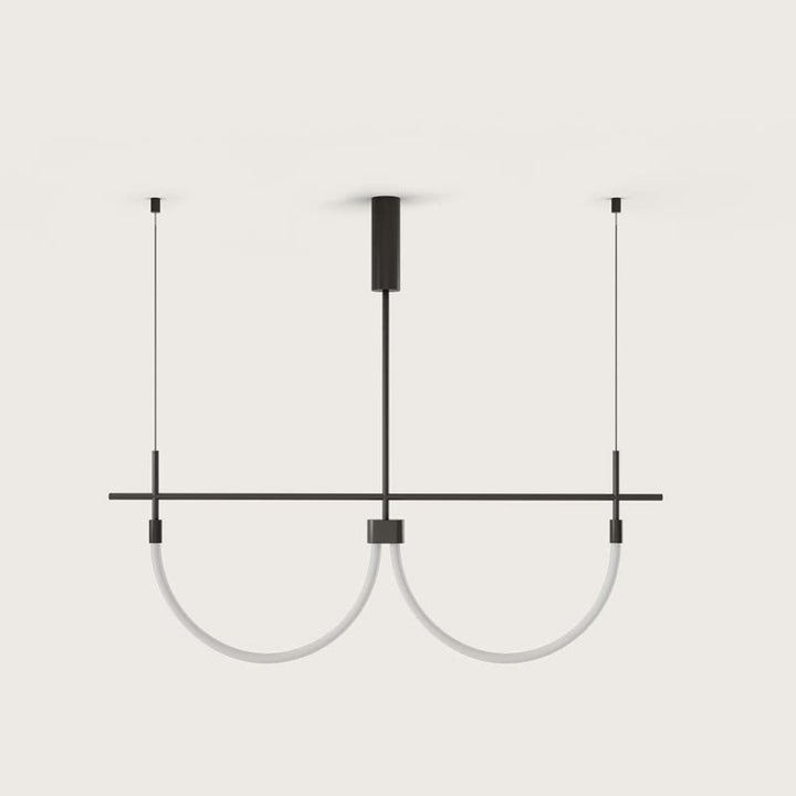 Serpentine Halo Chandelier - Vakkerlight