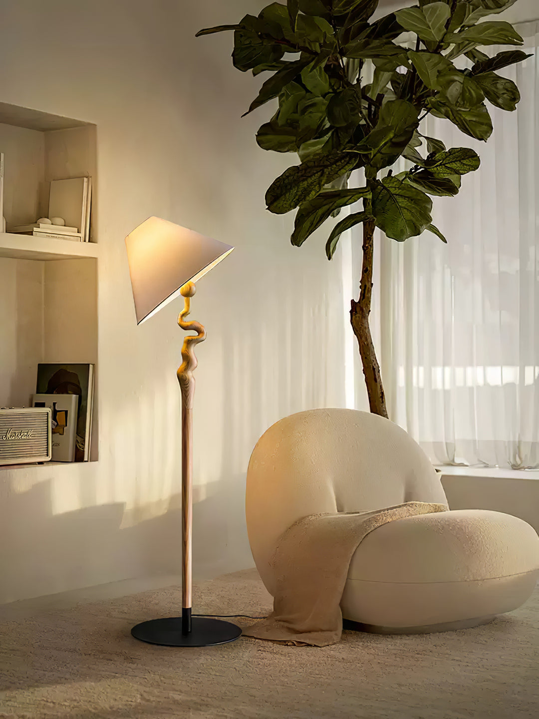 Serpentine Twist Floor Lamp - Vakkerlight