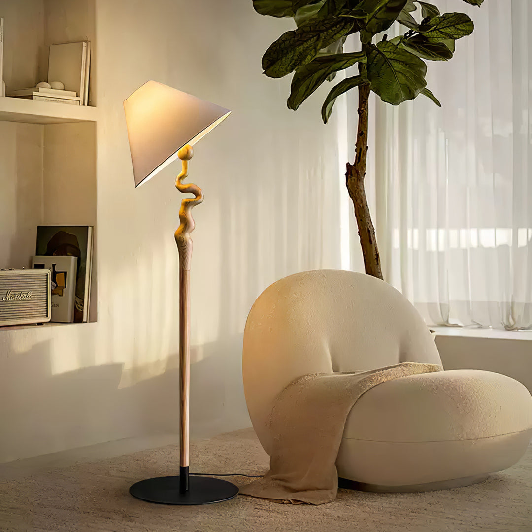 Serpentine Twist Floor Lamp - Vakkerlight