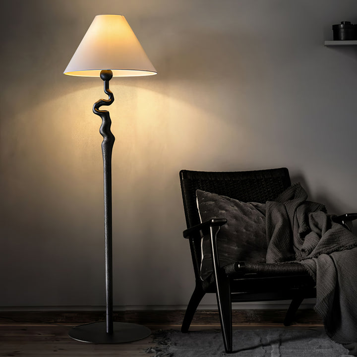 Serpentine Twist Floor Lamp - Vakkerlight