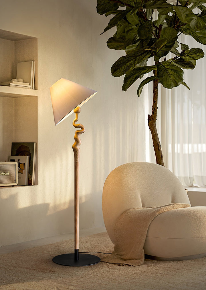 Serpentine Twist Floor Lamp - Vakkerlight