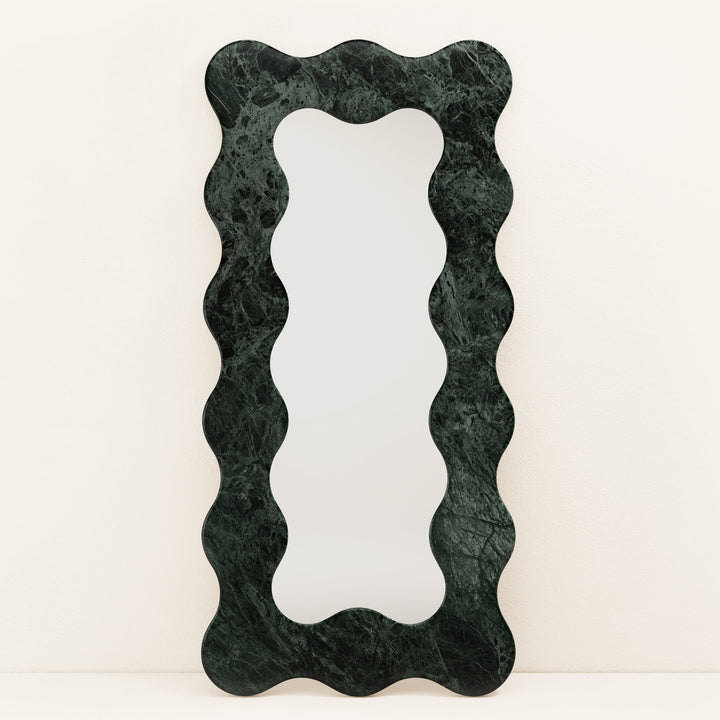 Serpentine Vert Mirror Frame - Vakkerlight
